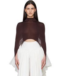 Alaïa - Second-Skin Tension Top - Lyst