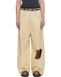 Lu'u Dan - Off- Dumpster Denim Jeans - Lyst