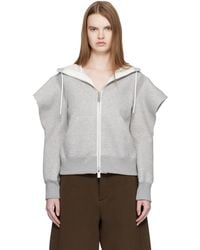 Sacai - Sponge Sweat Hoodie - Lyst