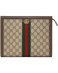Gucci Ophidia ポーチ - ブラウン