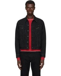 RRL - Worn-In Denim Trucker Jacket - Lyst