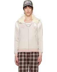 PRAYING - Faux-Fur Track Jacket - Lyst