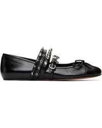 Abra - Spike Ballerina Flats - Lyst