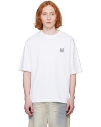 Maison Kitsuné - Bold Fox Head Patch Oversize T-Shirt - Lyst