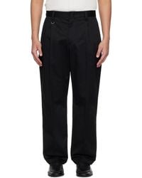 Yohji Yamamoto - Neighborhood Edition Tuck Work Trousers - Lyst