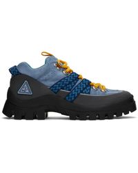 Lanvin Ssense Exclusive Hiker Boots - Black
