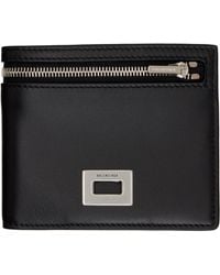 Balenciaga - ブラック Rodeo Square Folded 財布 - Lyst