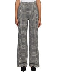Anine Bing - Gray Carrie Trousers - Lyst