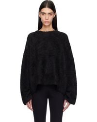 TOTEME - Boxy Alpaca Knit Sweater - Lyst