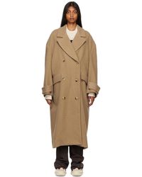 Amiri - Double-breasted Coat - Lyst