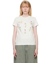 RE/DONE - Off- Woodstock T-Shirt - Lyst