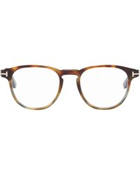 Tom Ford - Round Light Glasses - Lyst