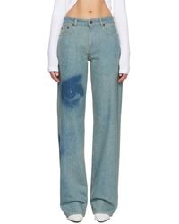 Jean Paul Gaultier - 'The Face Denim' Jeans - Lyst