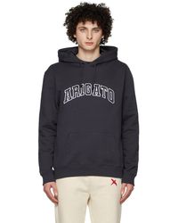 College logo hoodie Axel Arigato pour homme en coloris Gris Homme Vêtements Articles de sport et dentraînement Sweats à capuche 