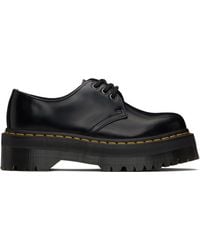 Dr. Martens - ブラック 1461 スムースレザー プラットフォーム ダービー - Lyst