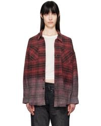 R13 - Drop Neck Work Shirt - Lyst