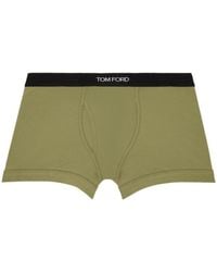 Tom Ford - Green Classic Fit Boxer Briefs - Lyst