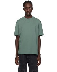 HUGO - Green Heavyweight T-shirt - Lyst
