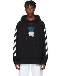 Off-White c/o Virgil Abloh Black Dripping Arrows Hoodie