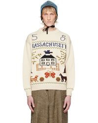 Bode - Off- Homestead Sampler Sweater - Lyst
