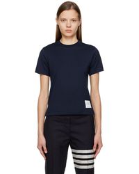 Thom Browne - Thom E Relaxed T-shirt - Lyst