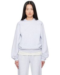 Skims - Cotton Fleece Classic Crewneck Sweatshirt - Lyst