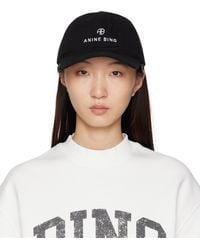 Anine Bing - Casquette De Baseball Jeremy Noire - Lyst