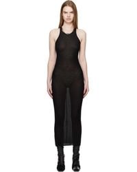Rick Owens - Temple Tank Midi Dress - Lyst