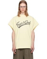 Fear Of God - Off- Cut Off 90's T-Shirt - Lyst