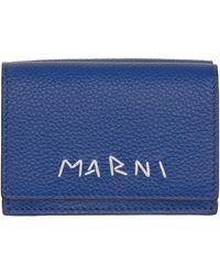 Marni - ブルー 三つ折り財布 - Lyst