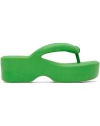 Melissa - Green Free Platform Sandals - Lyst