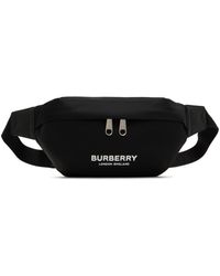 Burberry - Moyen sac-ceinture sonny noir - Lyst