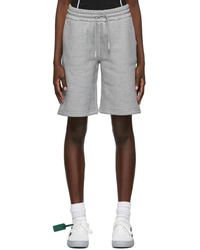 womens grey sweatshorts