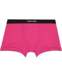Tom Ford - Pink Classic Fit Boxer Briefs - Lyst