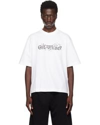 Off-White c/o Virgil Abloh - Off- Bookish Flower Skate T-Shirt - Lyst