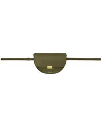 Wandler Khaki Big Anna Belt Bag - Green