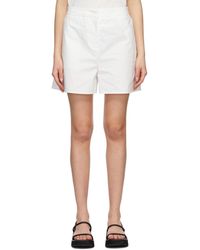 Amomento Cotton Shorts - White