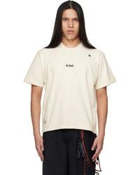 Song For The Mute - Off- Birkenstock Edition 'The Artist' Aged T-Shirt - Lyst
