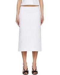 ShuShu/Tong - Trumpet Hem Midi Skirt - Lyst
