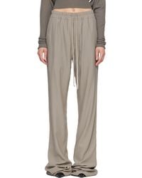 Rick Owens - Taupe Tower Dietrich Drawstring Lounge Pants - Lyst