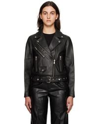Anine Bing - Benjamin Moto Leather Jacket - Lyst