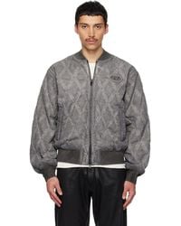 DIESEL - J-Type-Treat Bomber Jacket - Lyst