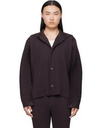 Homme Plissé Issey Miyake - Linen Like Jacket - Lyst