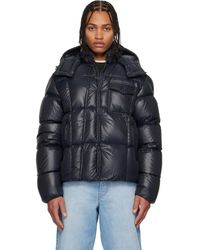 Moncler - Short Parka With Hood Serfanto - Lyst