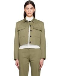 Anine Bing - Khaki Dayton Jacket - Lyst