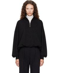 Cordera - Balloon Quarter-Zip Sweater - Lyst