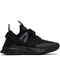 Tom Ford - Neoprene Suede Jago Sneakers - Lyst