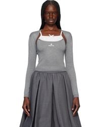 ShuShu/Tong - Knitted Shrug Cardigan - Lyst