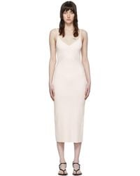 Rag & Bone - Off- Viscose Midi Dress - Lyst
