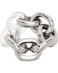 Sacai - Silver Big Chain Bracelet - Lyst